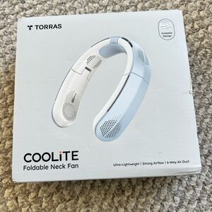 Coolify Foldable Neck Fan - White